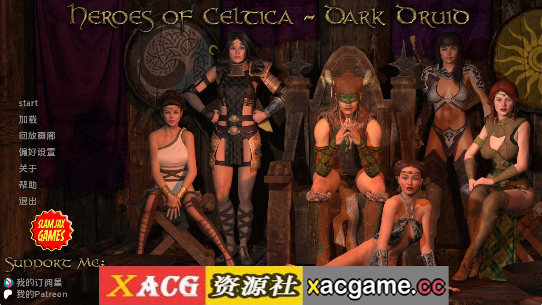 【PC+安卓+IOS/欧美SLG】凯尔特英雄：黑暗德鲁伊v0.11.0 AI版【2.70G/汉化/动态/更新】