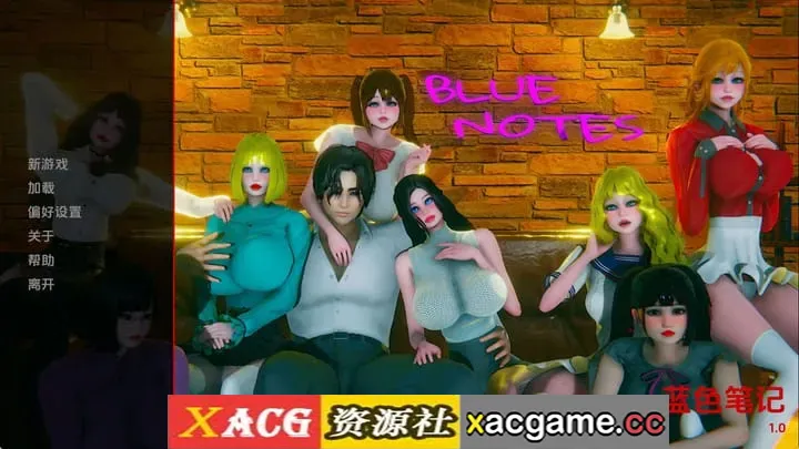 【欧美SLG】蓝调音符v0.1 AI版【PC+安卓/3.55G/更新/汉化/动态】Blue Notes [v0.1]