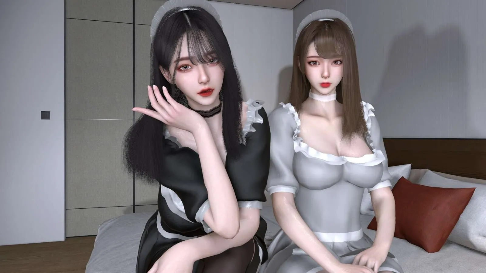 [求资源帮找/SLG官中动态PC步兵][Playmeow]姊妹的侍奉 Maid Sisters’ Service V1.0208[9.71G]