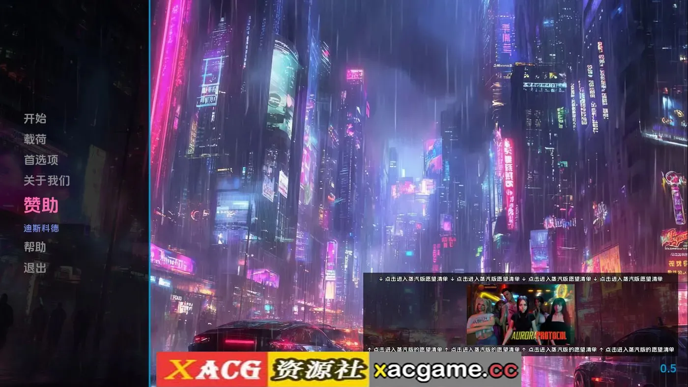 【欧美SLG】极光协议v0.5 AI版【PC+安卓/7.40G/更新/汉化/动态】