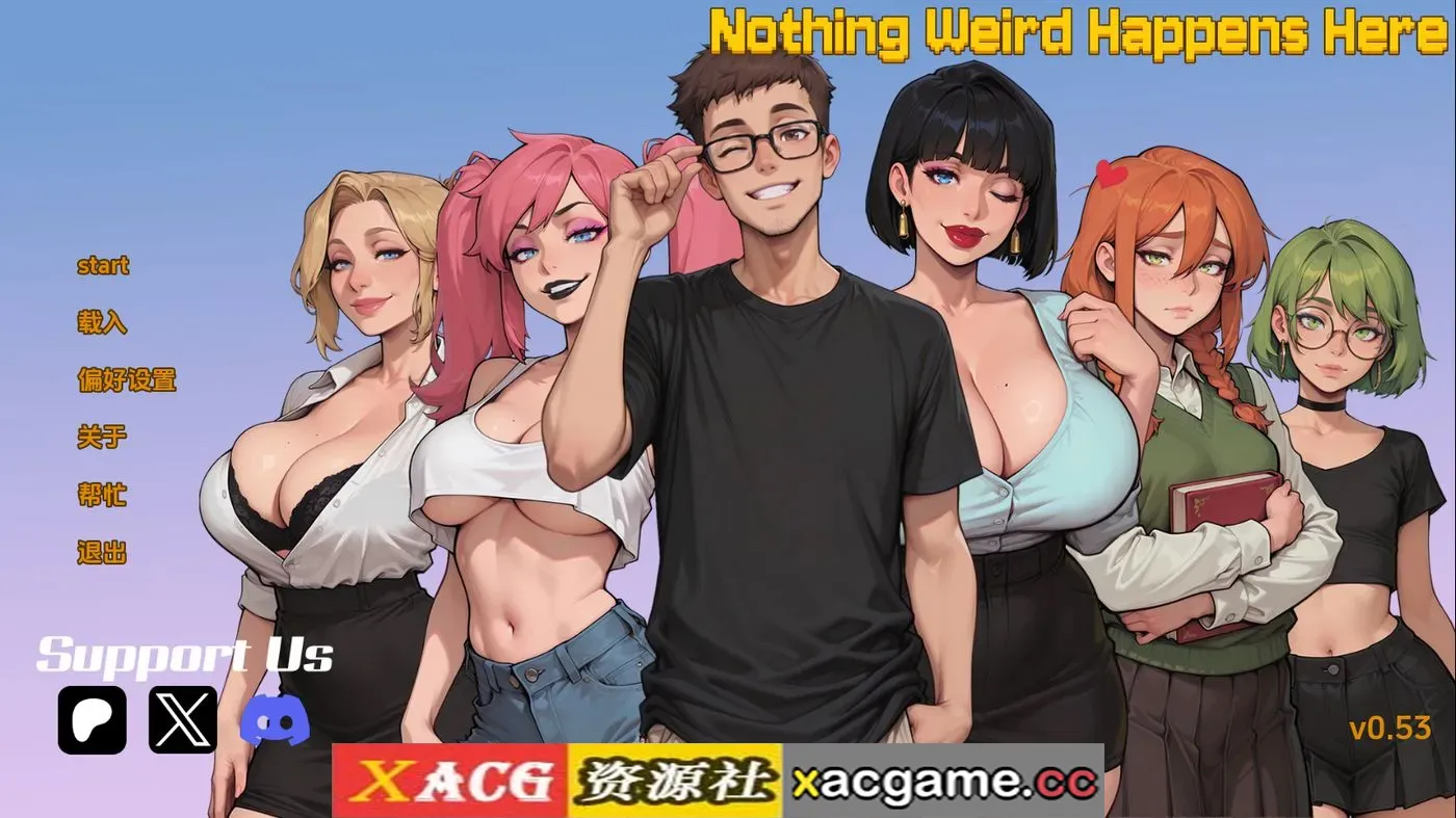【欧美SLG】无事发生v0.53 AI版【PC+安卓/1.84G/更新/汉化/沙盒】(别名:这里什么怪事都不会发生)