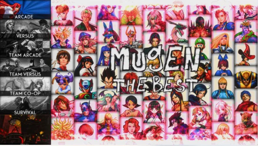 【求资源帮找/ACT/生肉/动态/无修】MUGEN 全女格斗 2023 mingxuan520整合版【12.3G